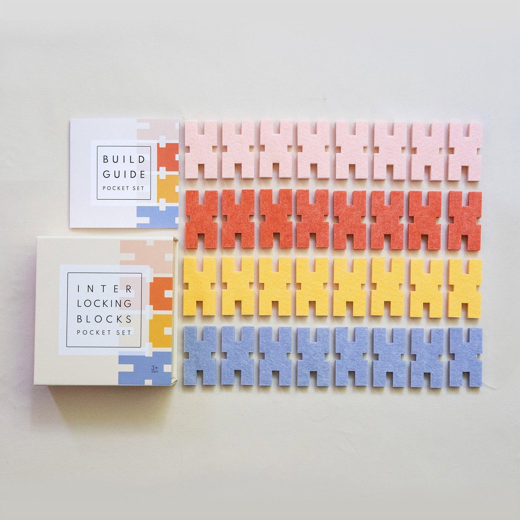 Interlocking Blocks - Pocket Set