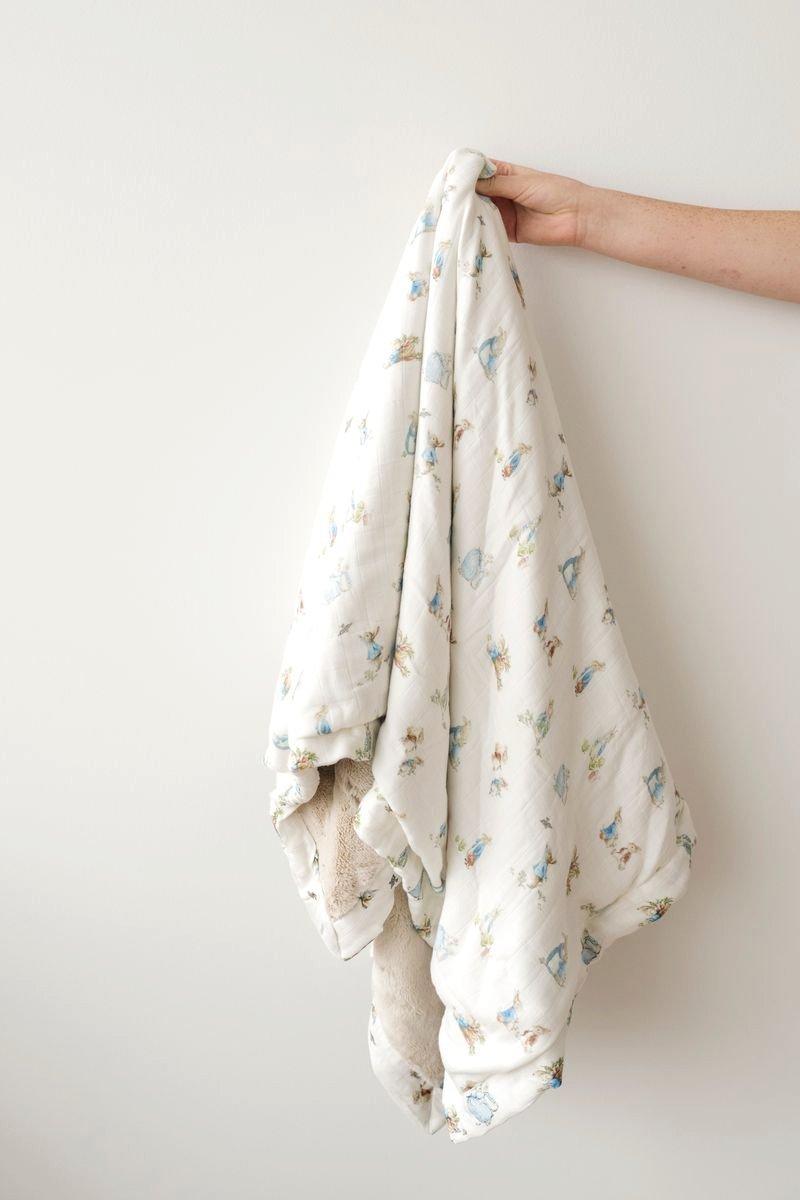 Peter Rabbit Muslin/Lush Blanket