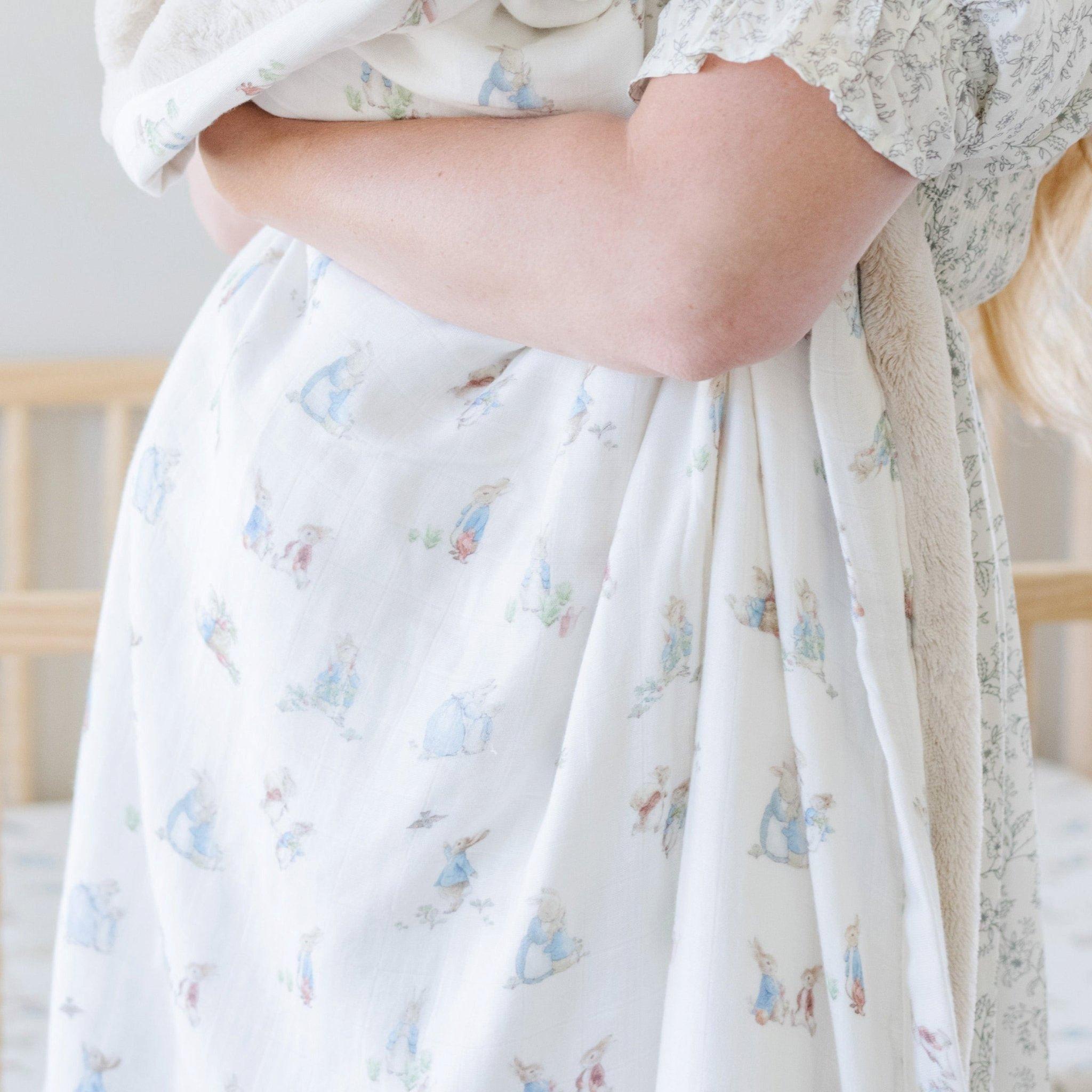Peter Rabbit Muslin/Lush Blanket image number 3