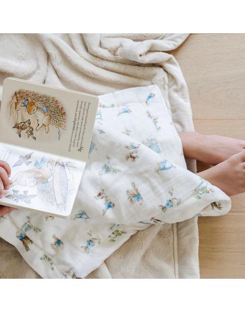 Peter Rabbit Muslin/Lush Mini - Blue