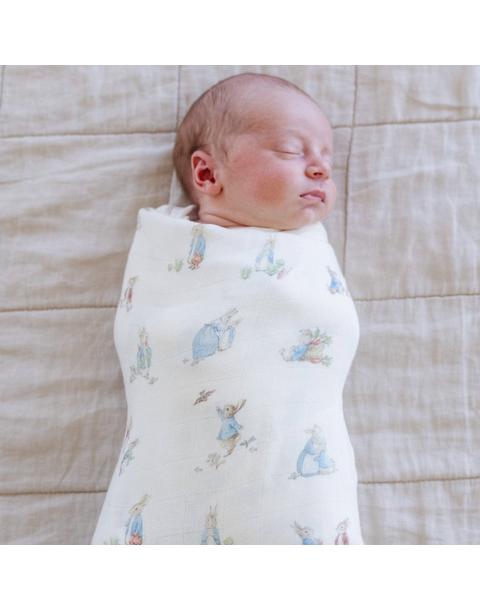 Peter Rabbit Swaddles (2-Pack) - Blue