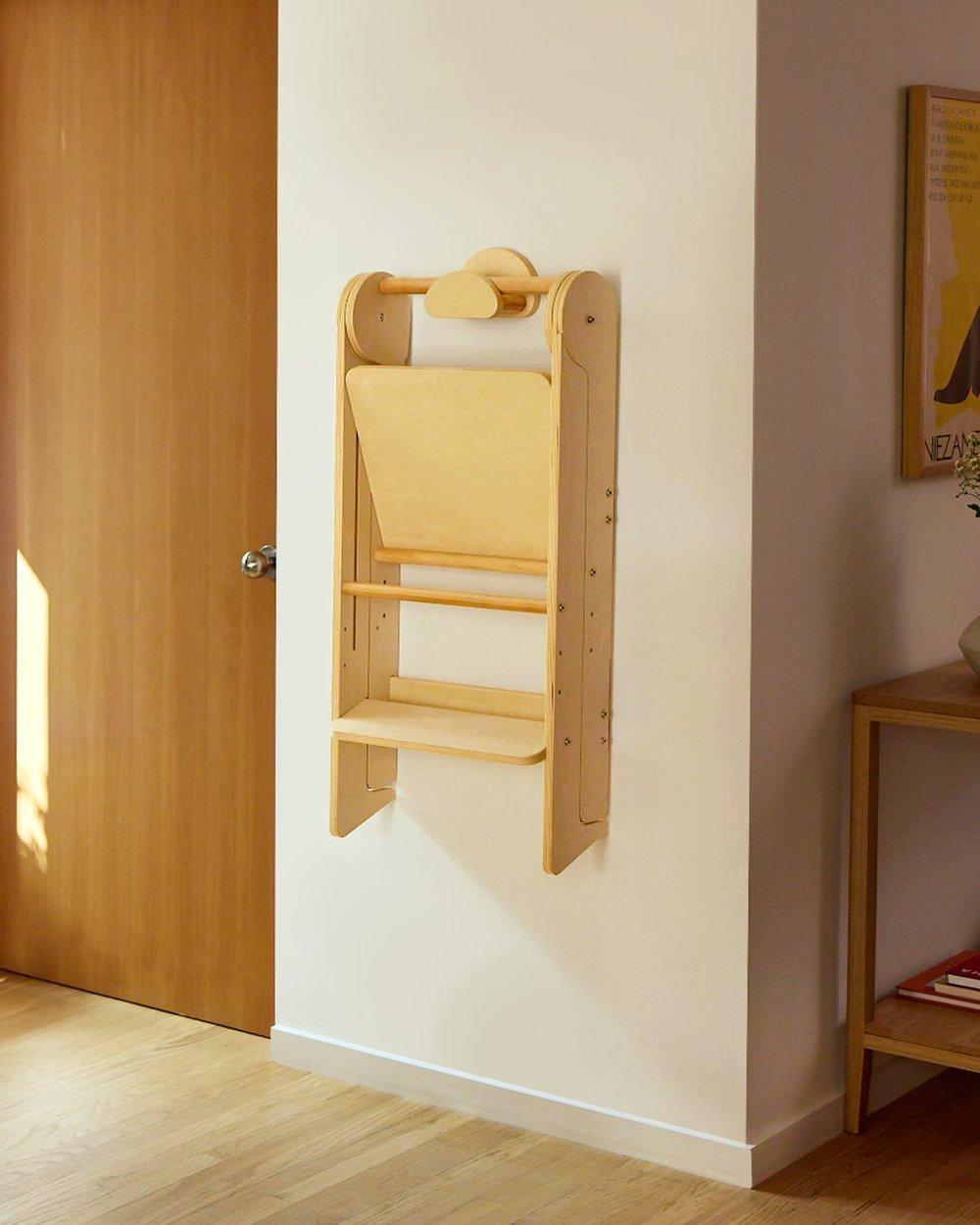 Foldable Helper Tower&reg; Wall Hook in Sage image number 3
