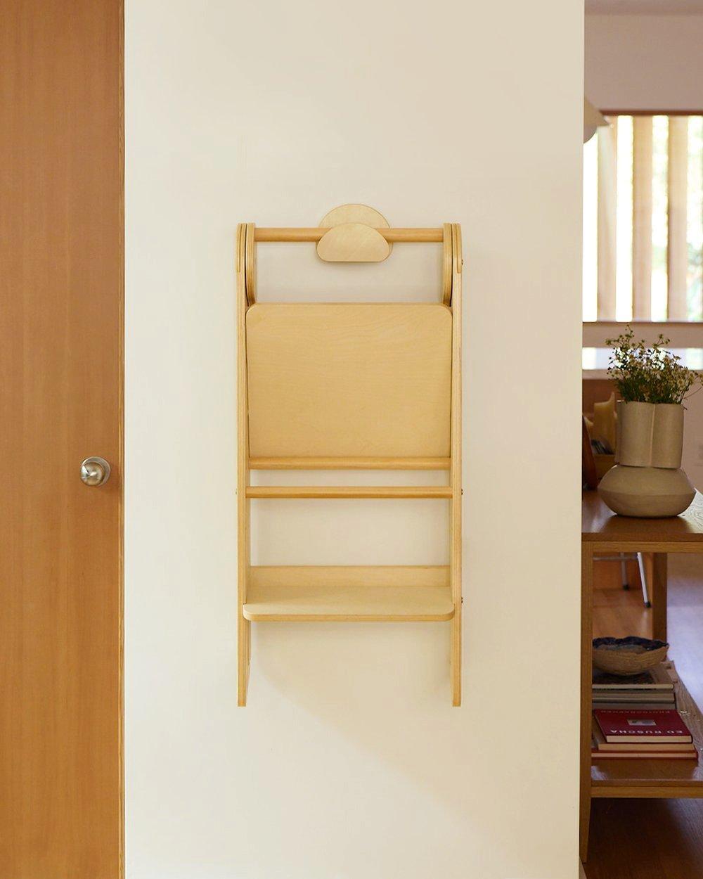 Foldable Helper Tower&reg; Wall Hook in Sage image number 1