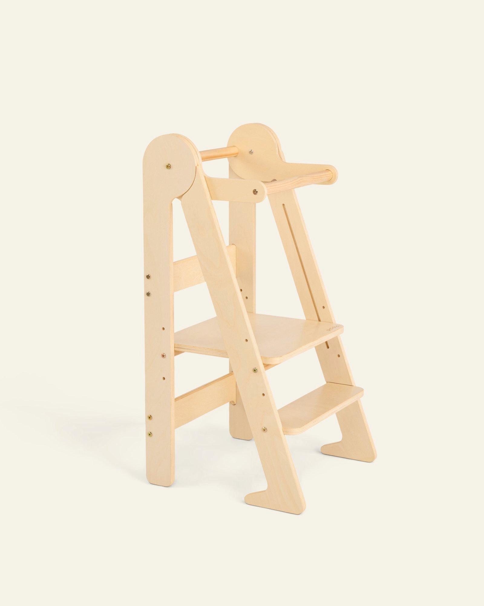 Foldable Helper Tower® in Birch