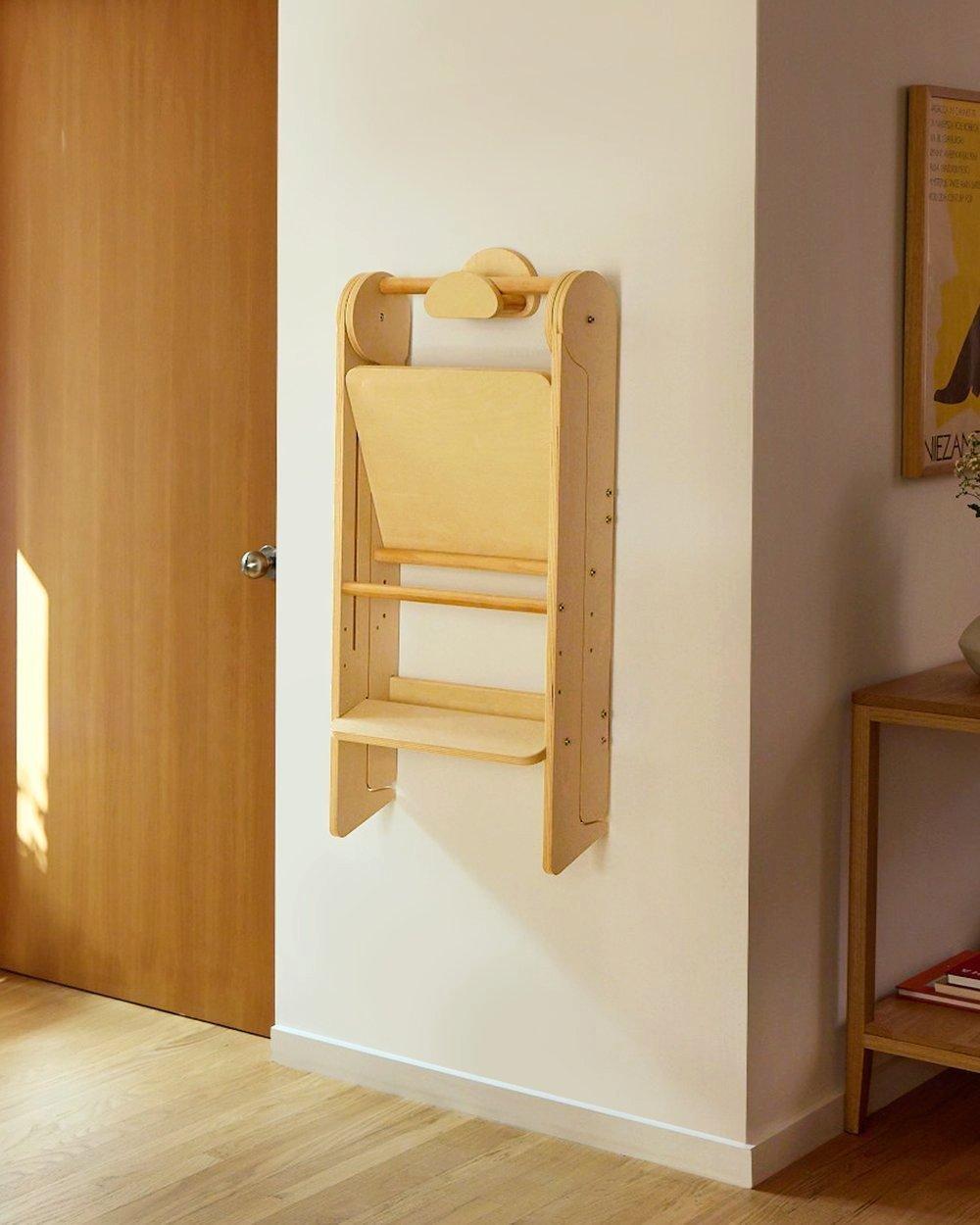 Foldable Helper Tower&reg; Wall Hook in Black image number 3