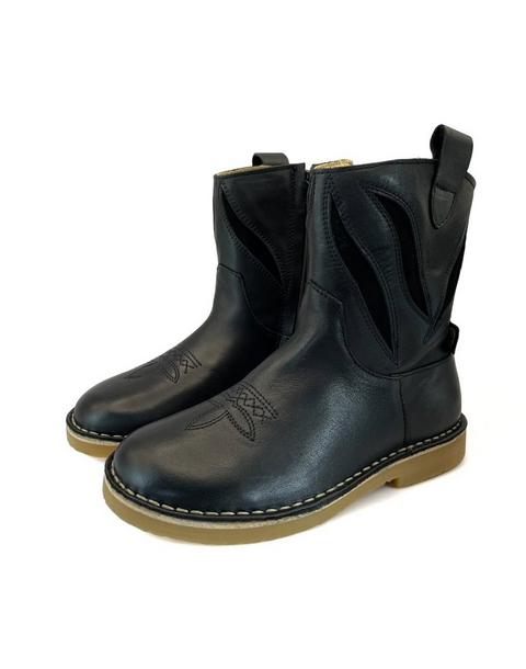 Jessie Cowboy Boot in Black