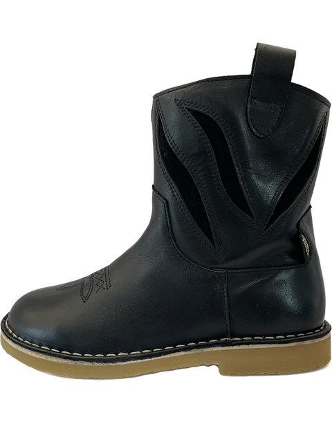Jessie Cowboy Boot in Black