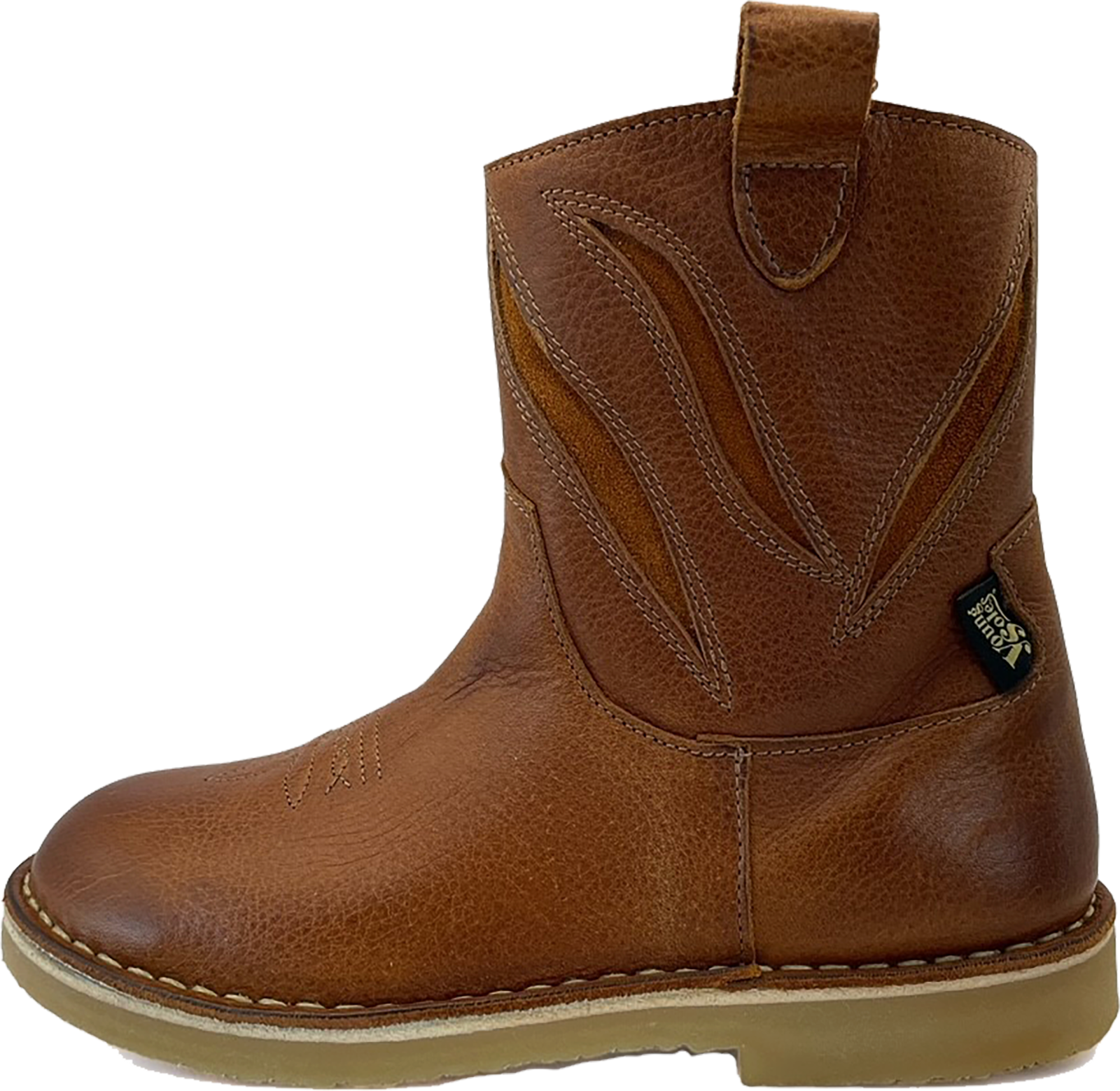 Jessie Cowboy Boot in Cognac image number 1