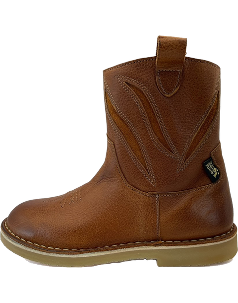 Jessie Cowboy Boot in Cognac