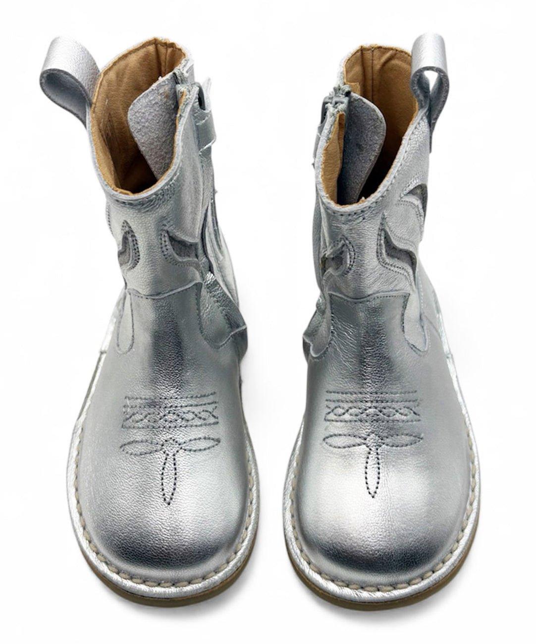 Jessie Cowboy Boot in Silver image number 2