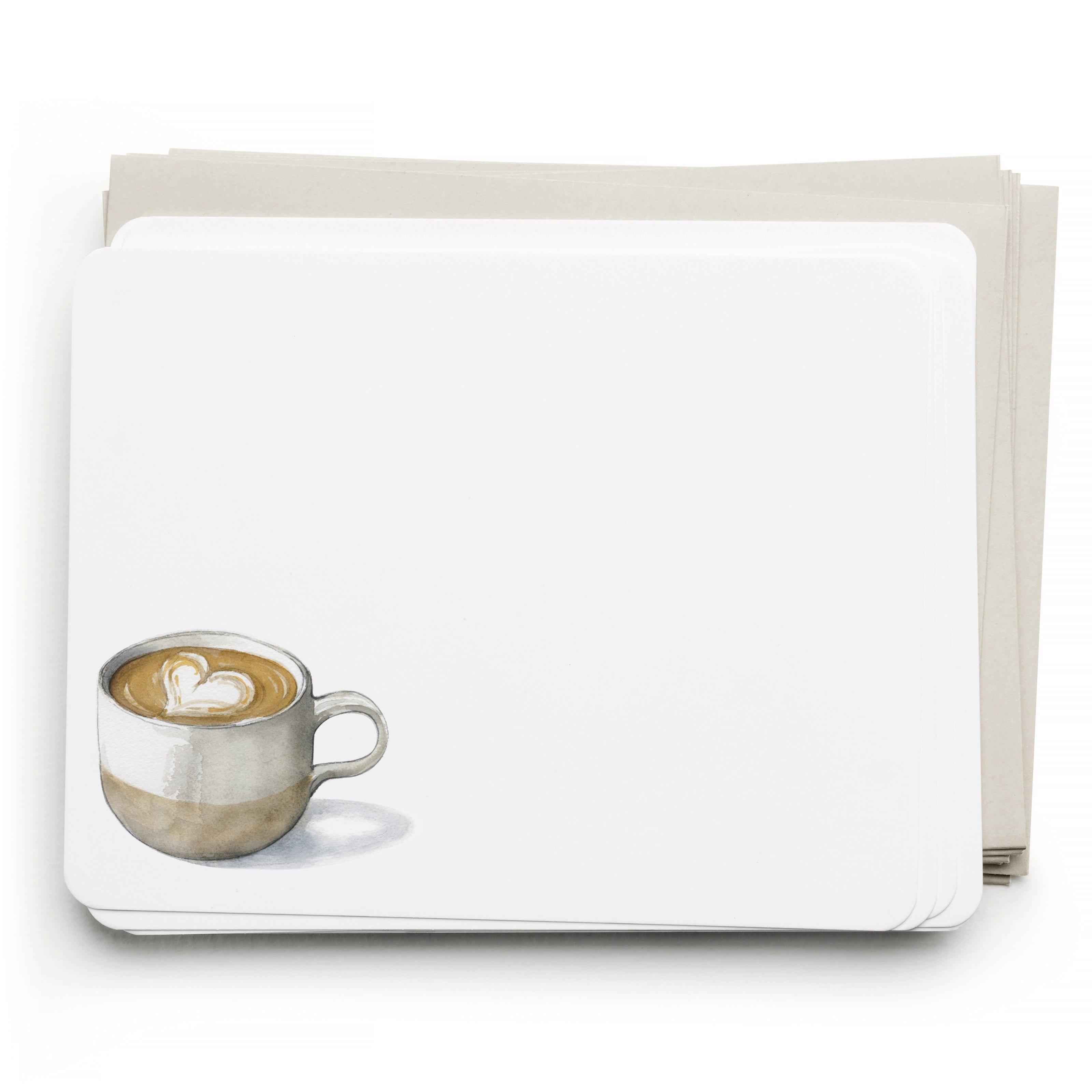 Latte Love Flat Note Set