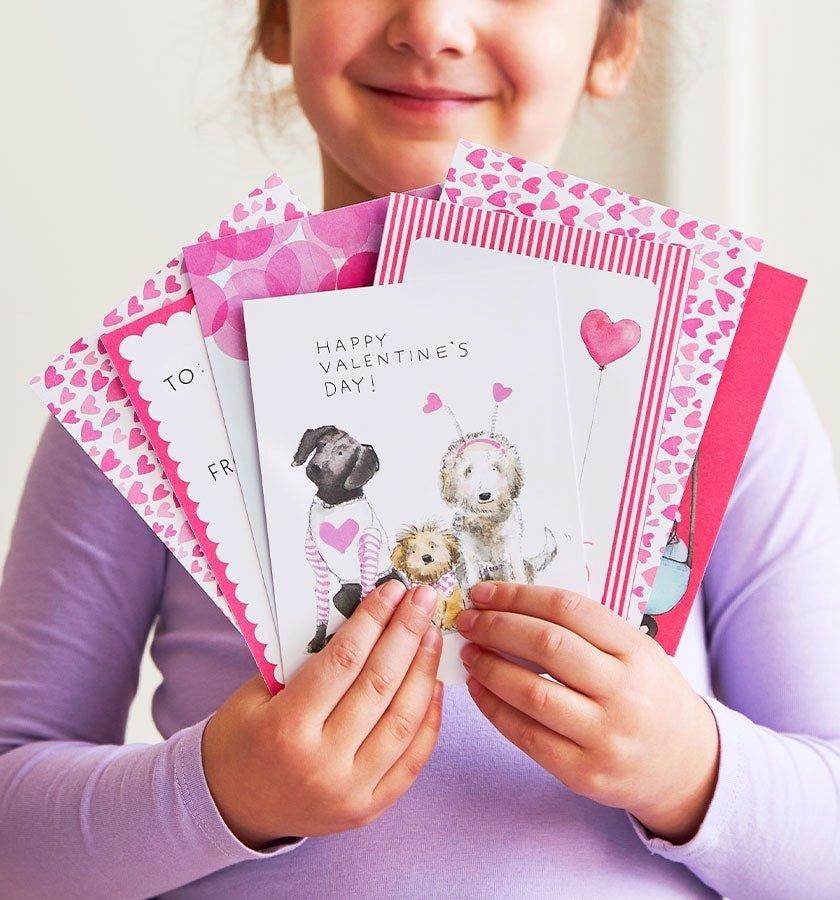 Doggie Dress-Up Classroom Valentine Set image number 4