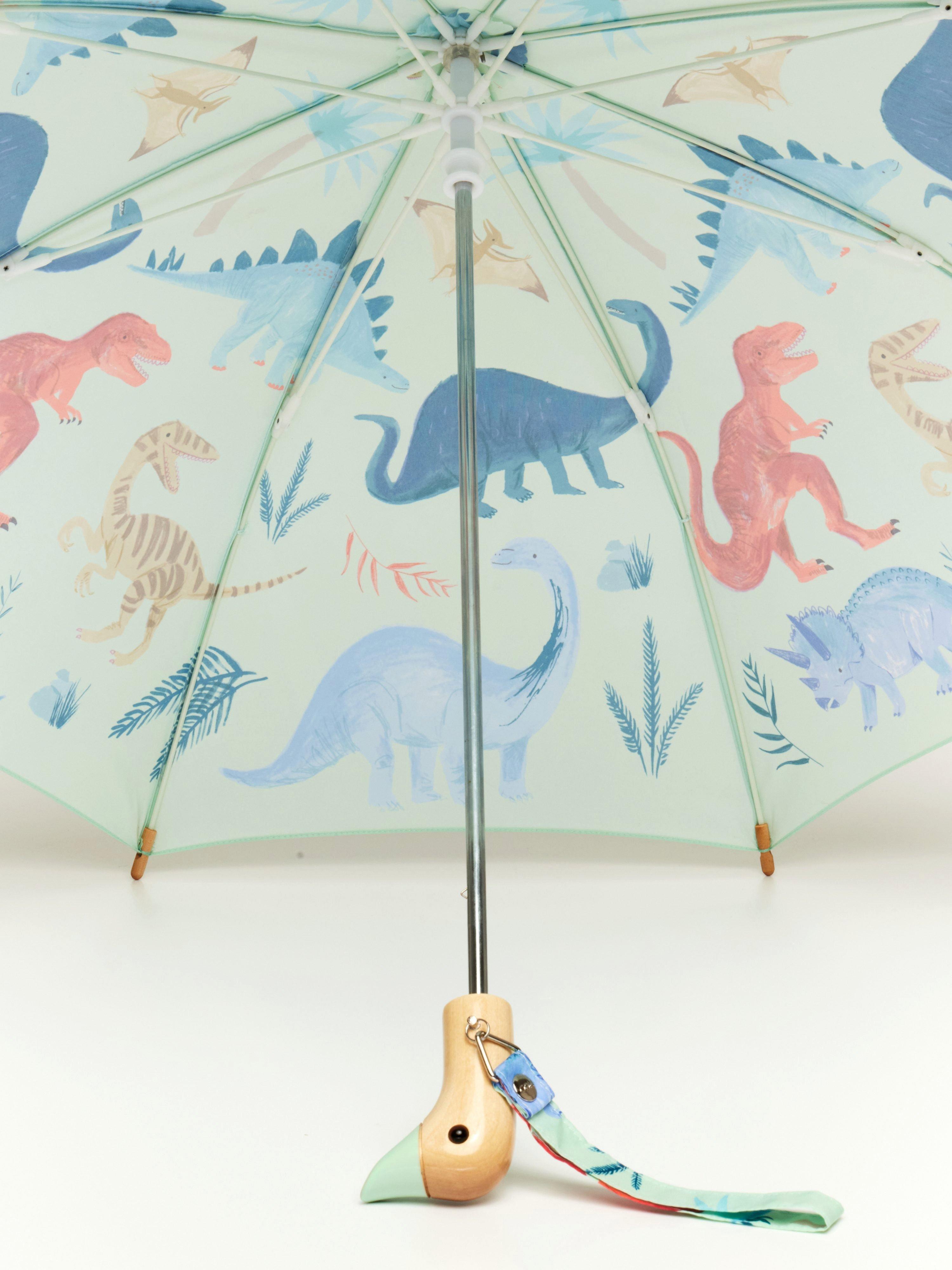 x Meri Meri Dinosaur Kingdom Duckling Umbrella image number 2