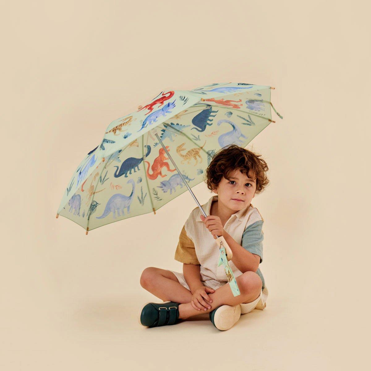 x Meri Meri Dinosaur Kingdom Duckling Umbrella image number 4