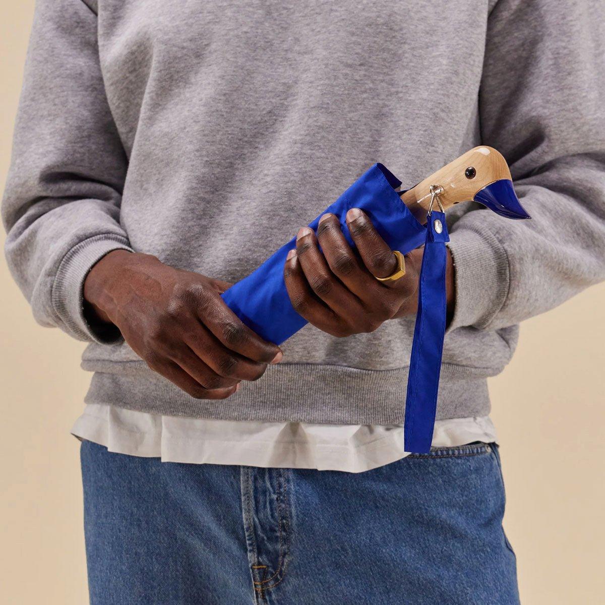 Royal Blue Duck Umbrella image number 2