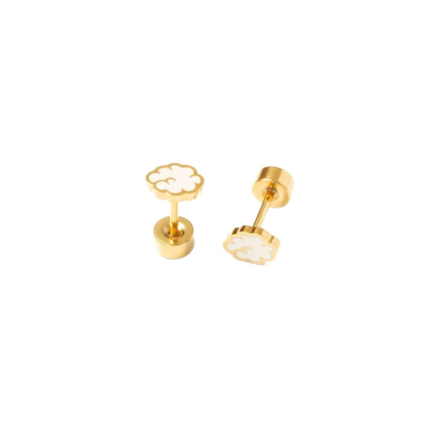 Cloud Stud Earrings image number 3