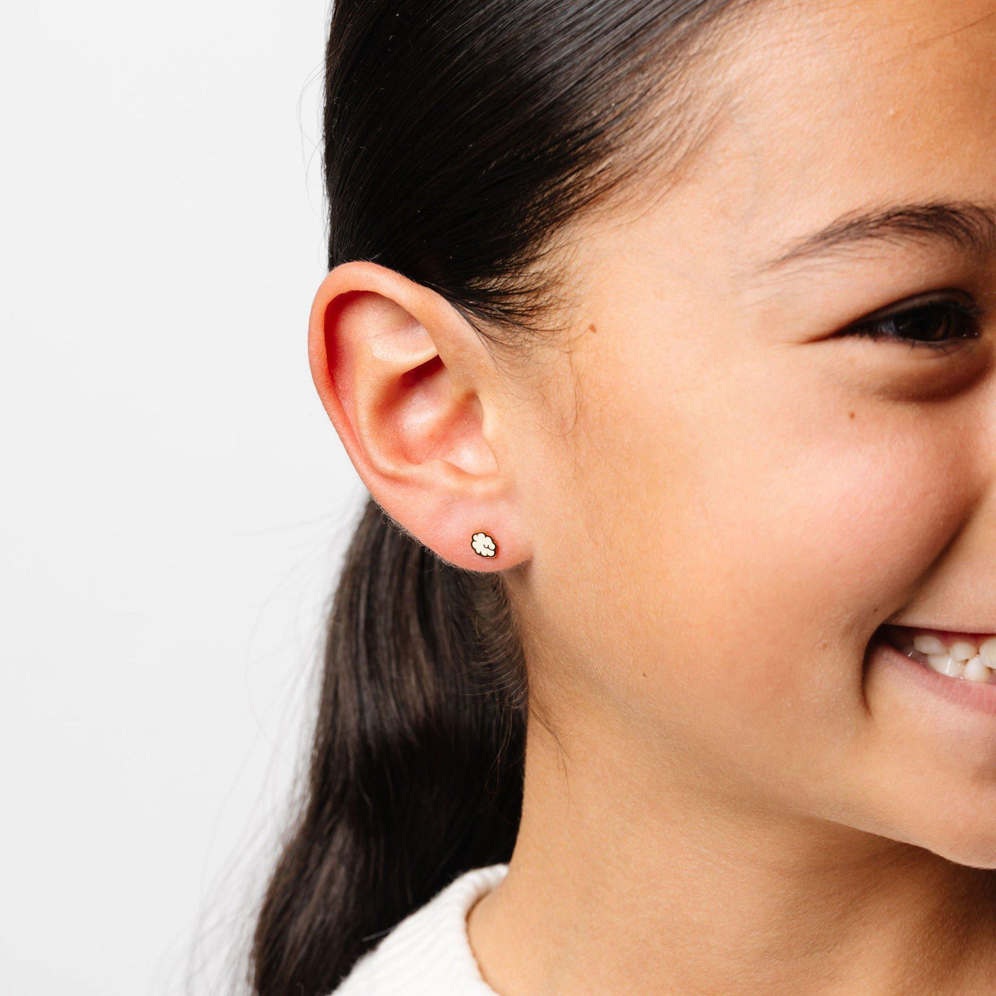 Cloud Stud Earrings image number 4