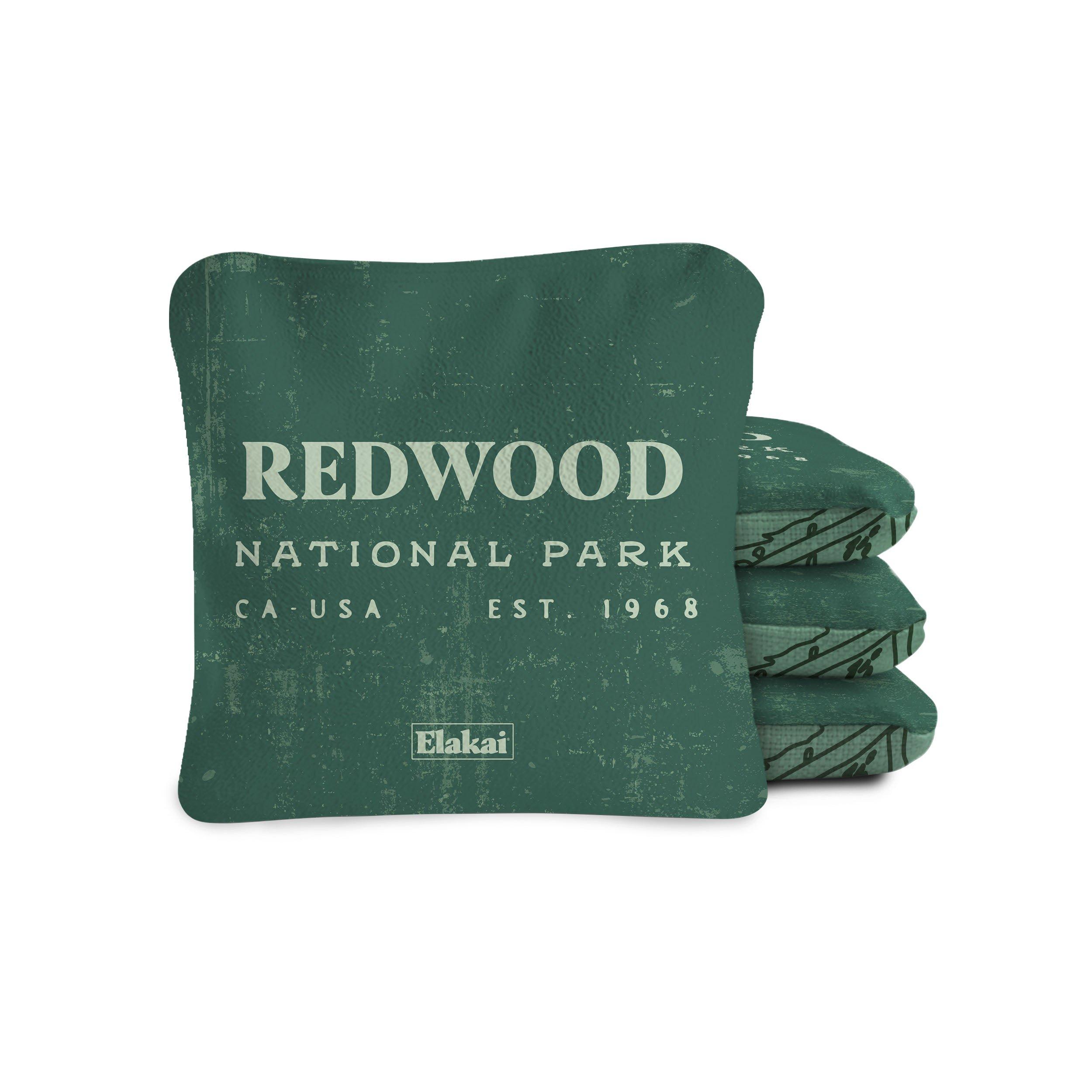 Dual-Sided Cornhole Bags | Redwoods Green