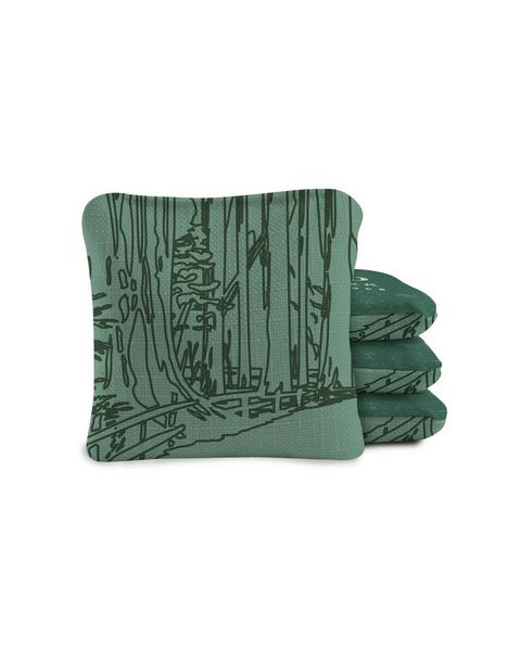 Dual-Sided Cornhole Bags | Redwoods Green