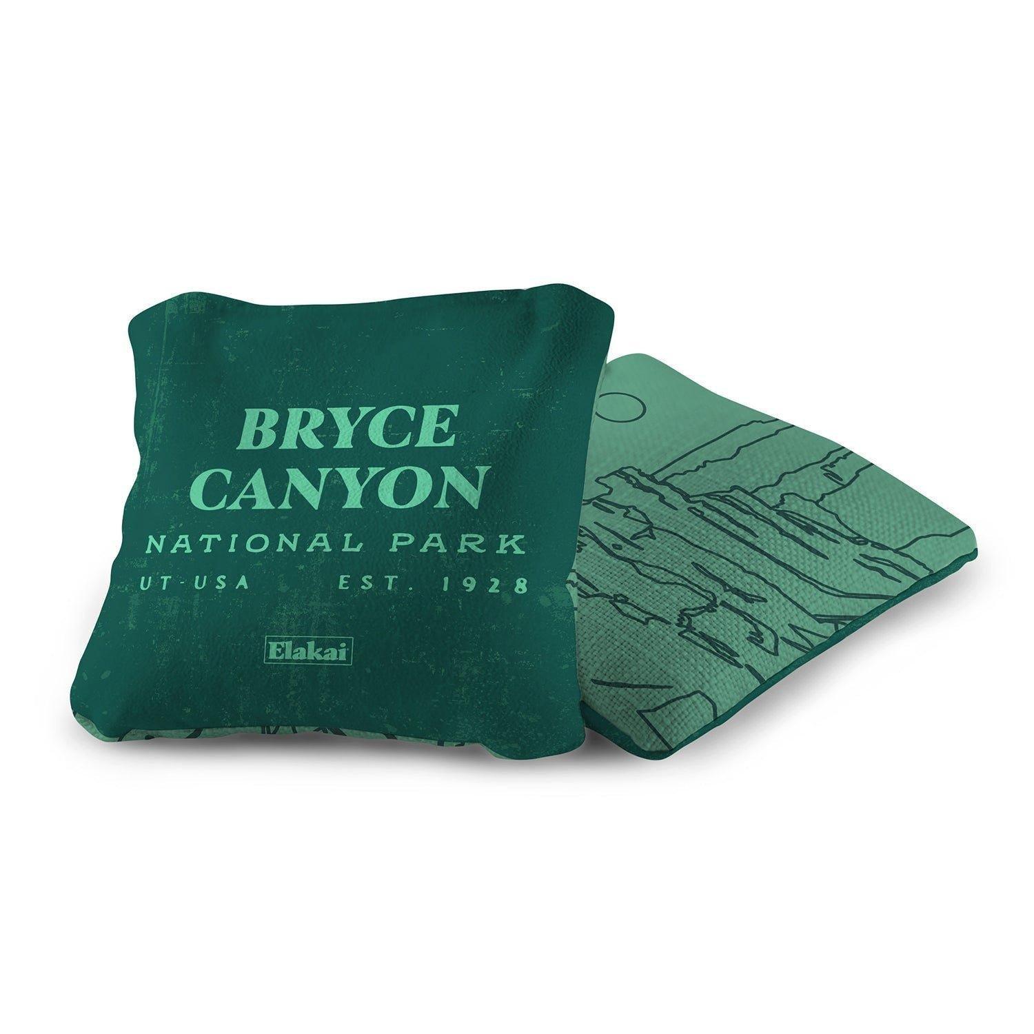 Dual-Sided Cornhole Bags | Bryce Canyon Green image number 3