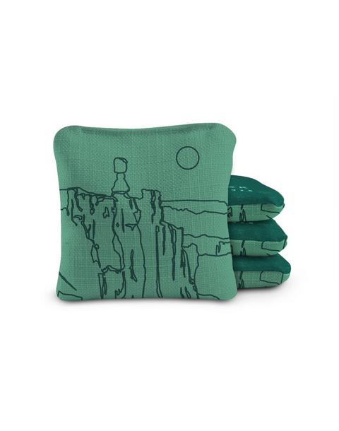 Dual-Sided Cornhole Bags | Bryce Canyon Green