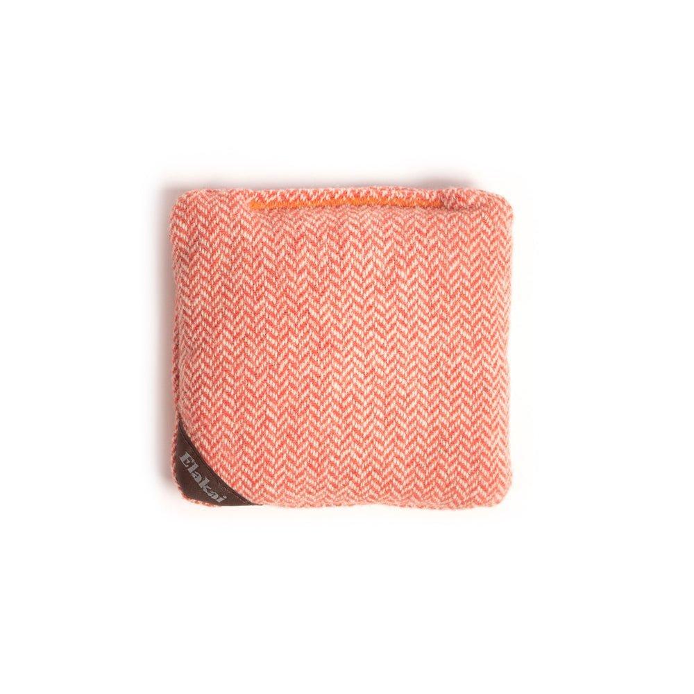 Herringbone Cornhole Bags | Tangerine image number 1