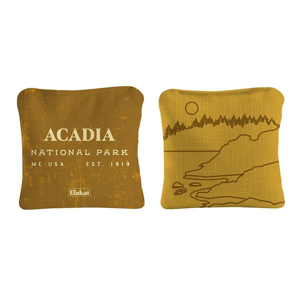 Dual-Sided Cornhole Bags | Acadia Gold image number 2