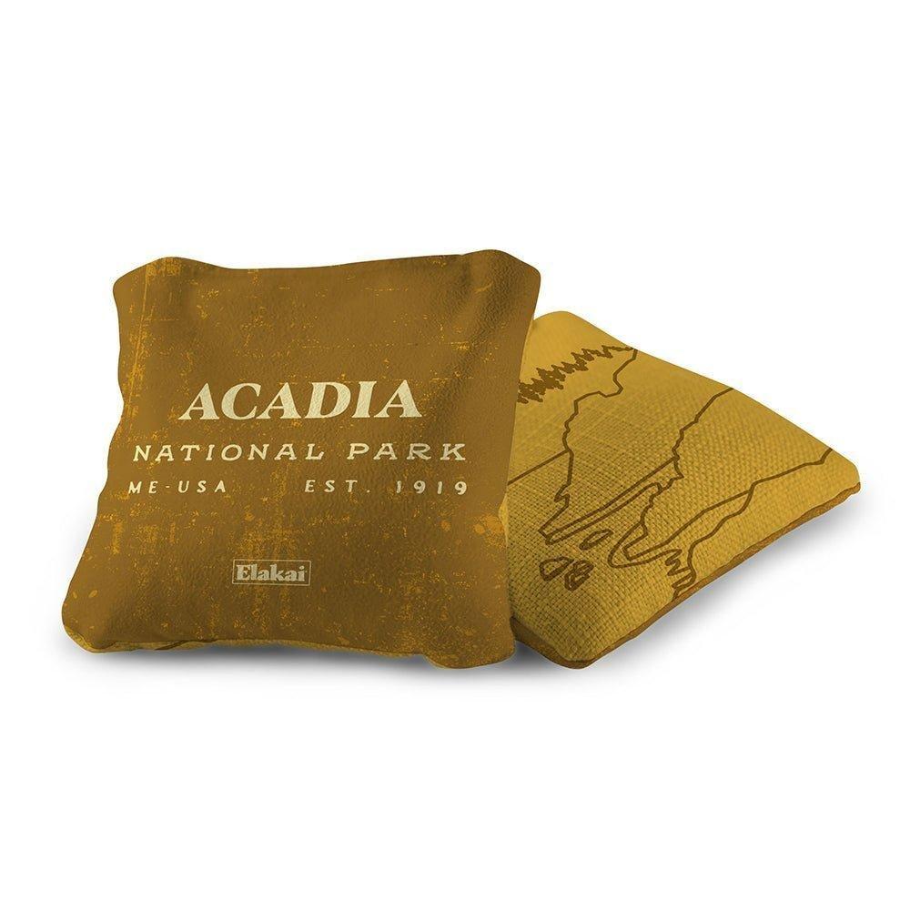Dual-Sided Cornhole Bags | Acadia Gold image number 3