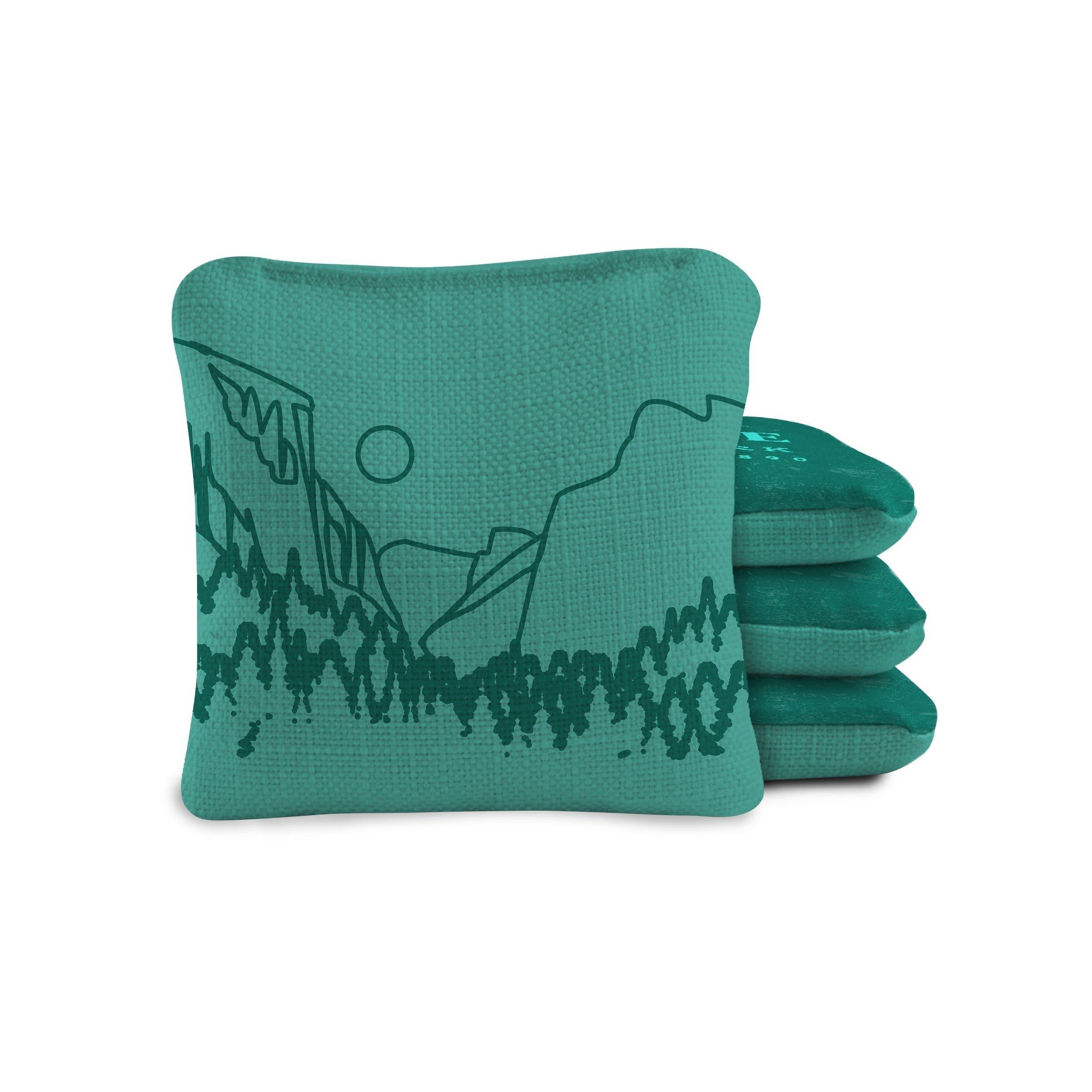 Dual-Sided Cornhole Bags | Yosemite Teal image number 1