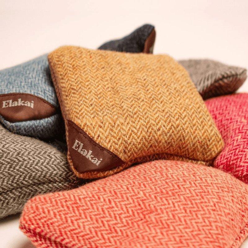 Herringbone Cornhole Bags | Yellow Ochre image number 2