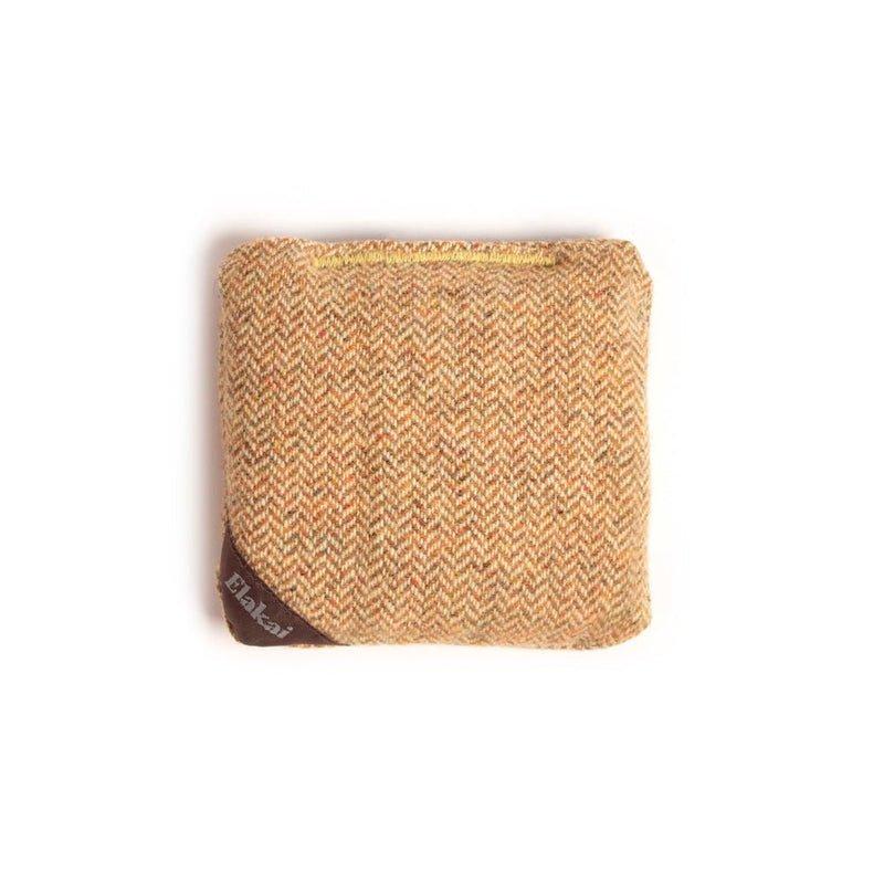 Herringbone Cornhole Bags | Yellow Ochre image number 1