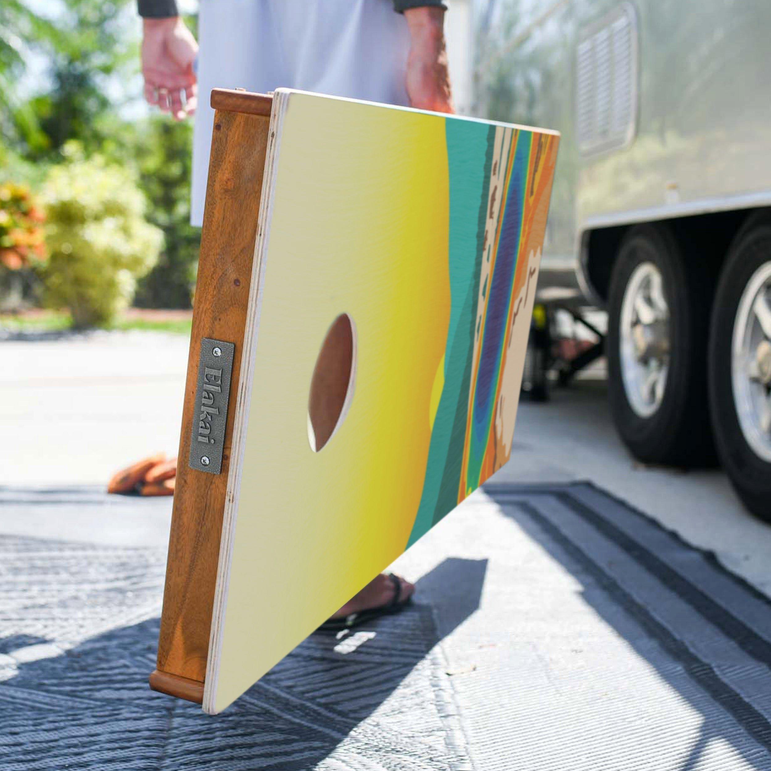 Classic Cornhole Set 2ft x 4ft | Yellowstone image number 3