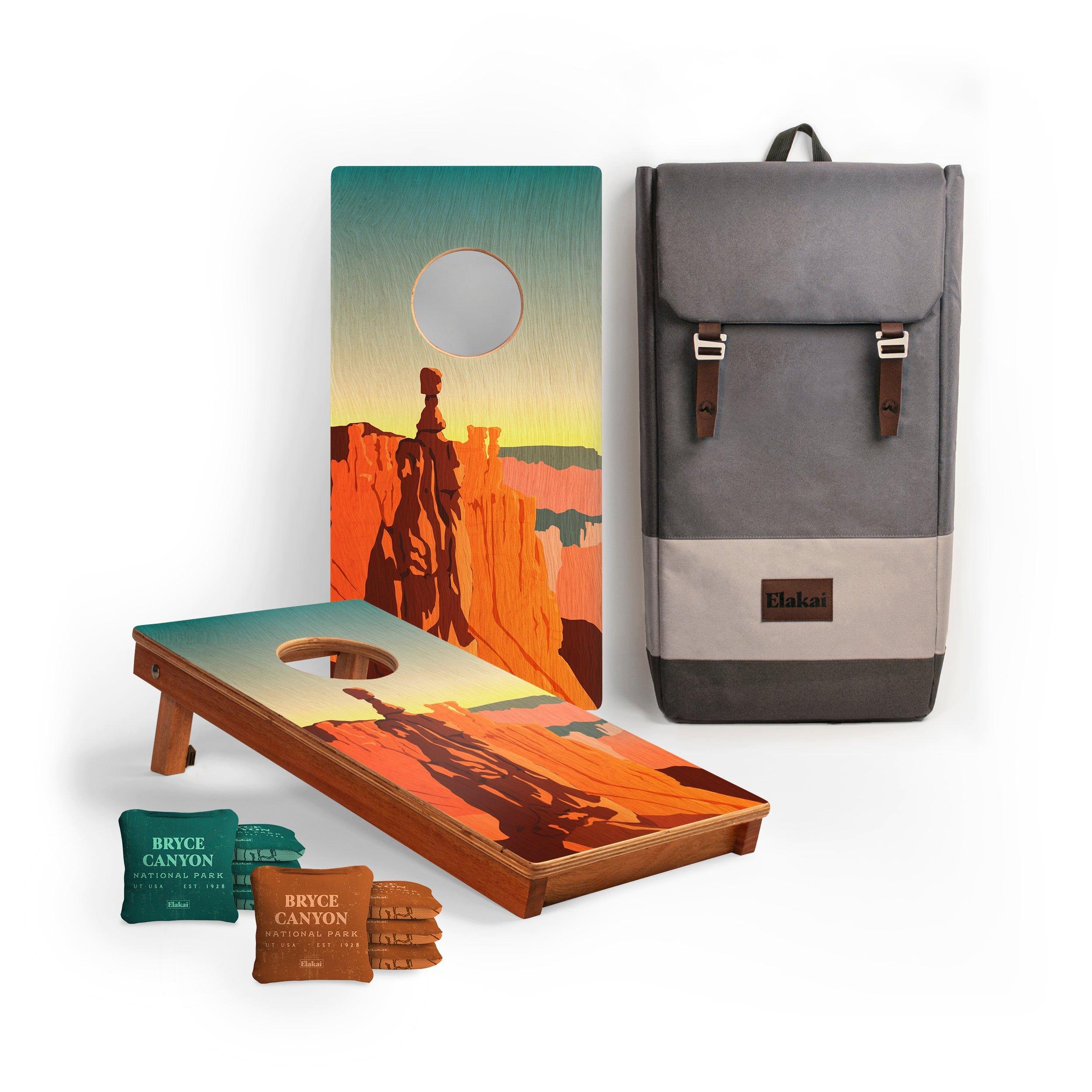 Travel Cornhole Set 1ft x 2ft | Bryce Canyon