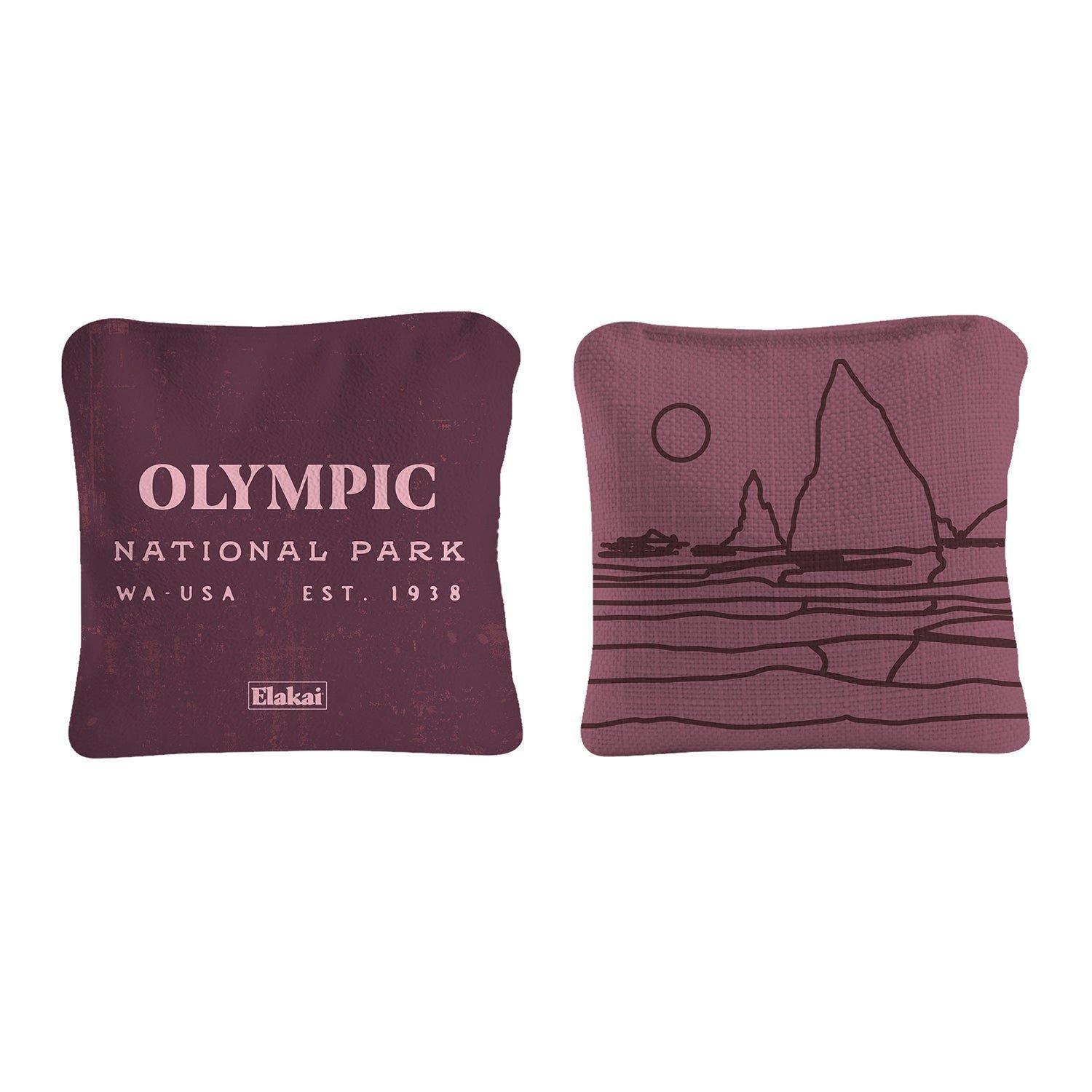 Dual-Sided Cornhole Bags | Olympic Plum image number 2