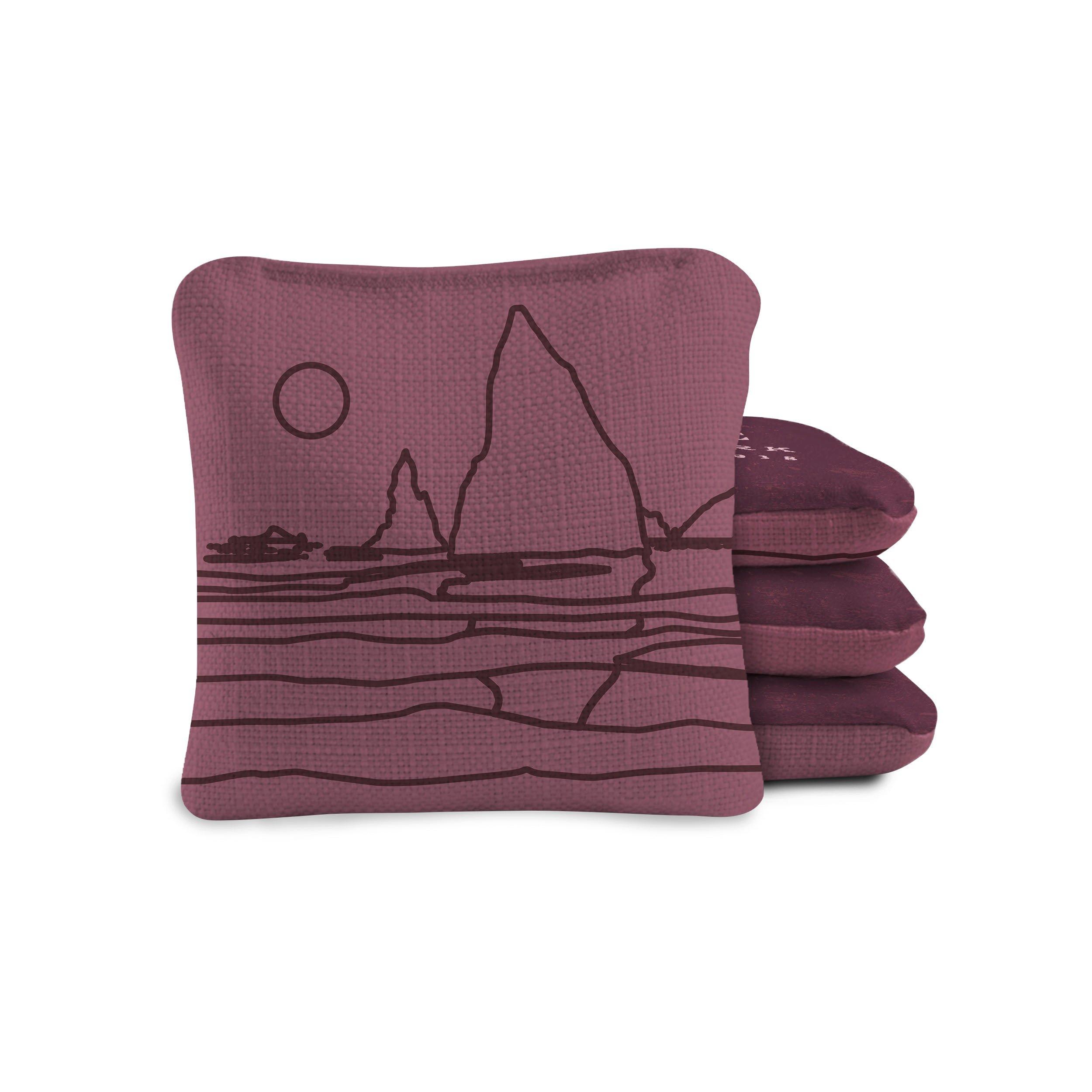 Dual-Sided Cornhole Bags | Olympic Plum image number 1