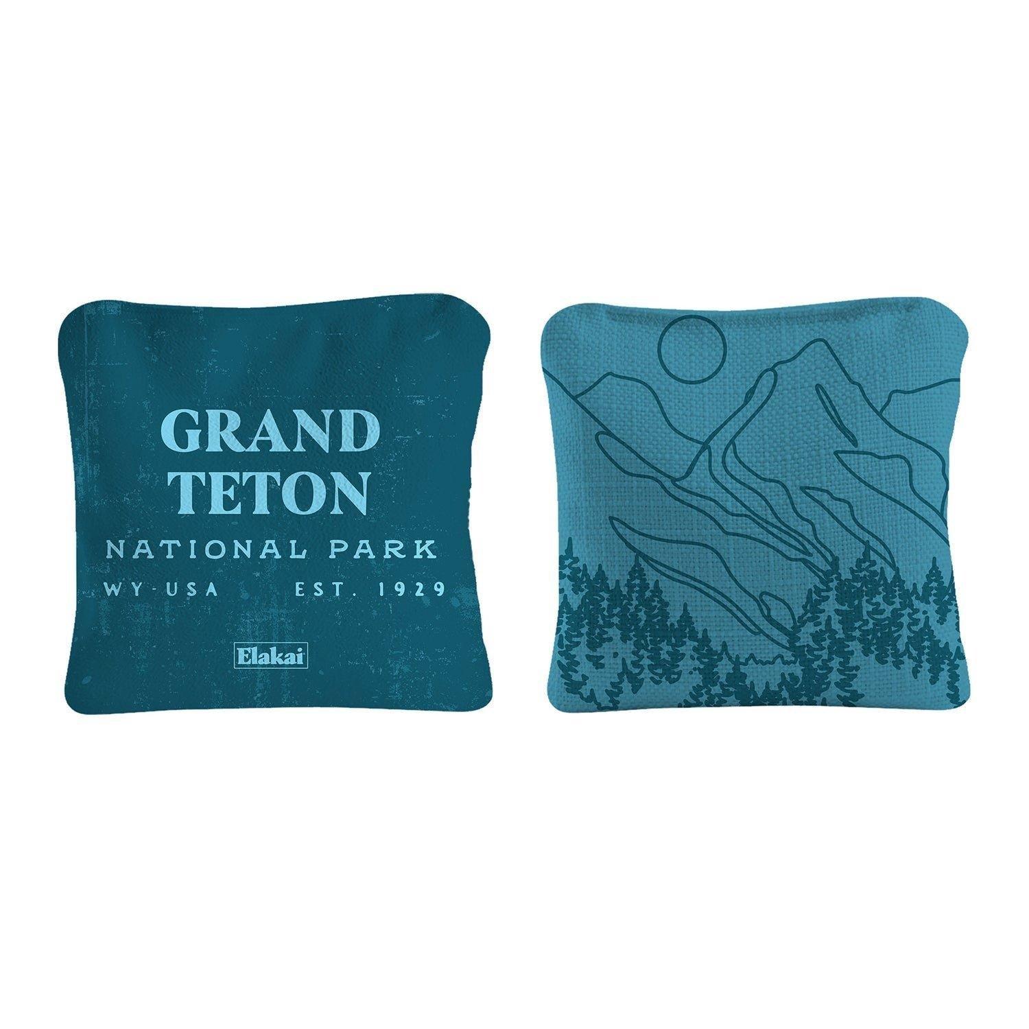 Dual-Sided Cornhole Bags | Grand Teton Teal image number 2