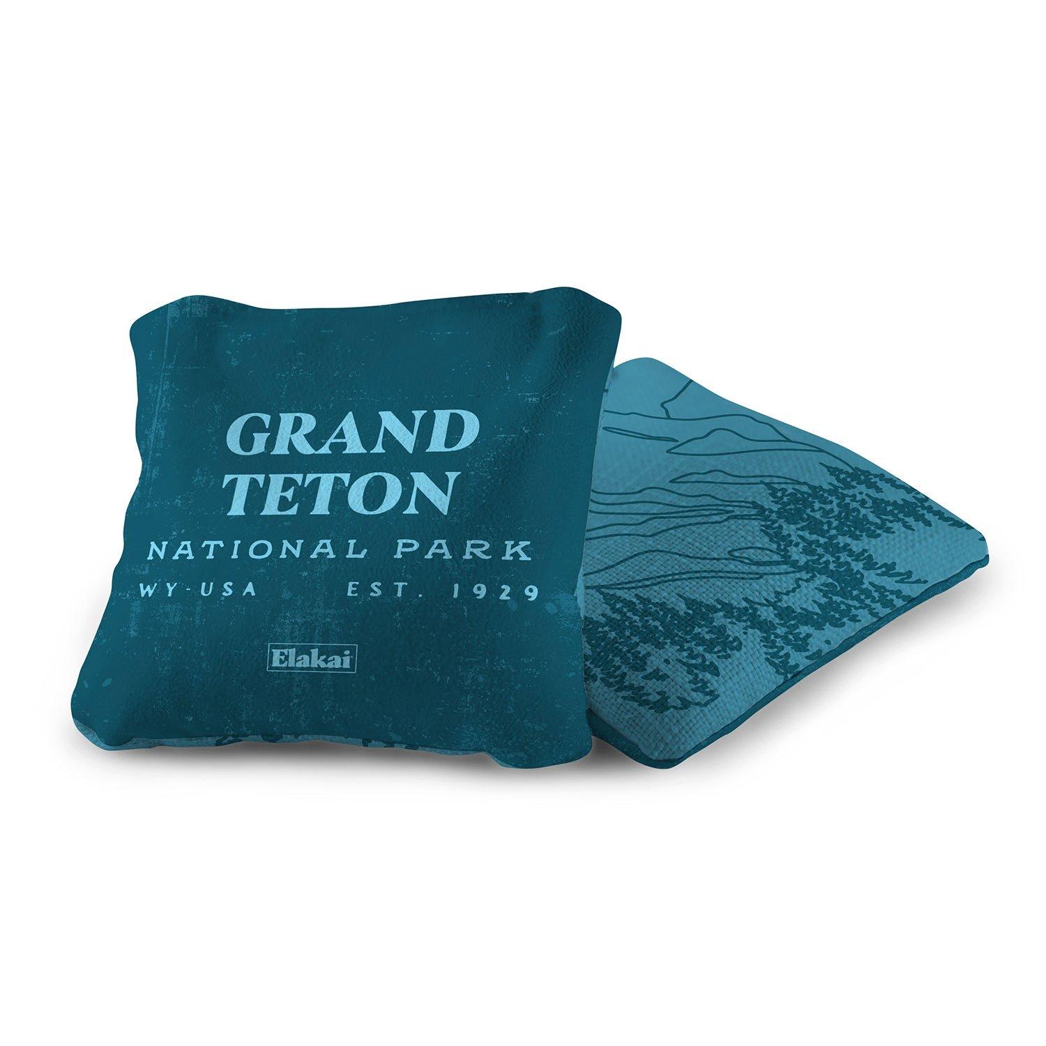 Dual-Sided Cornhole Bags | Grand Teton Teal image number 3