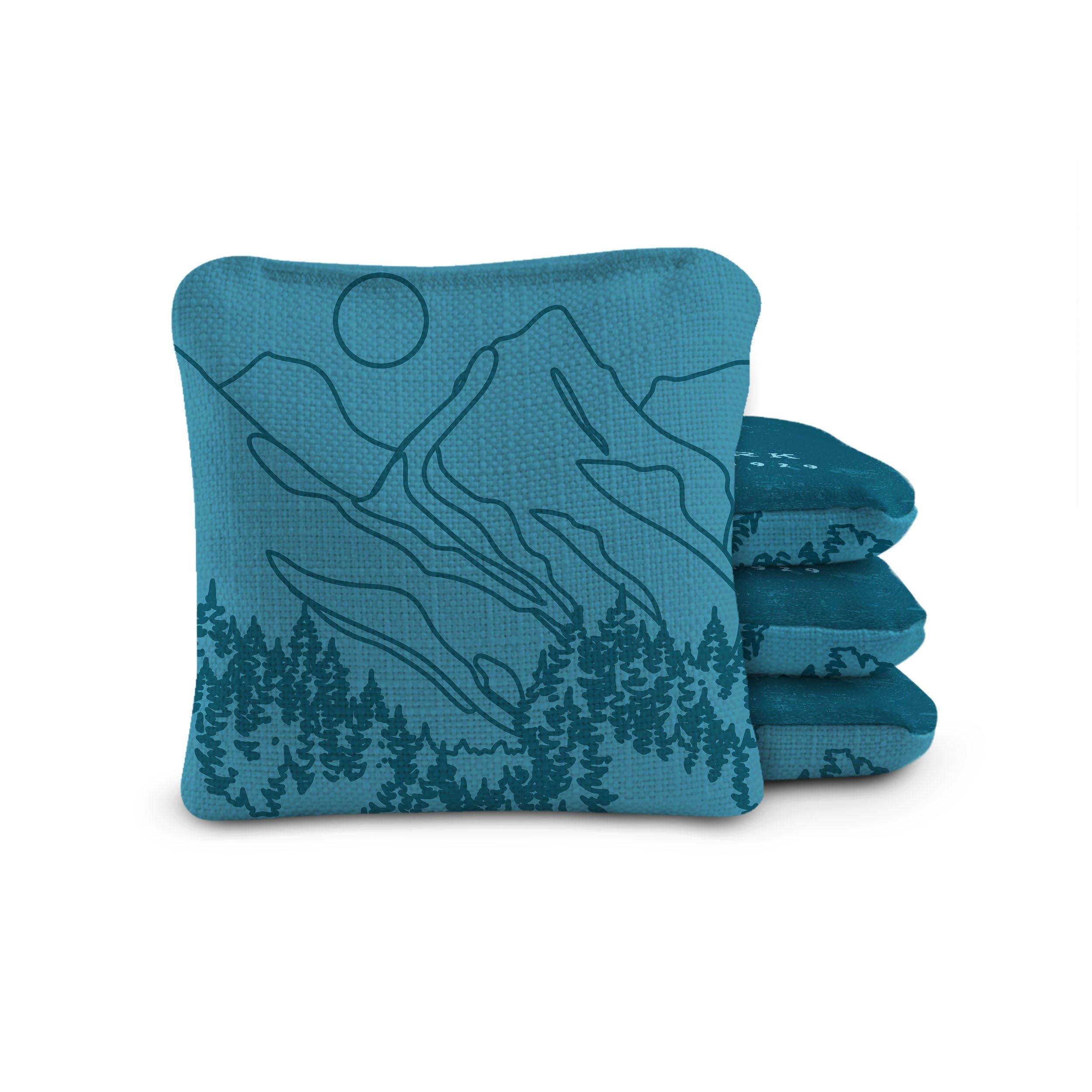 Dual-Sided Cornhole Bags | Grand Teton Teal image number 1