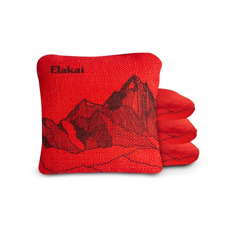 Mount Elakai Cornhole Bags | Red