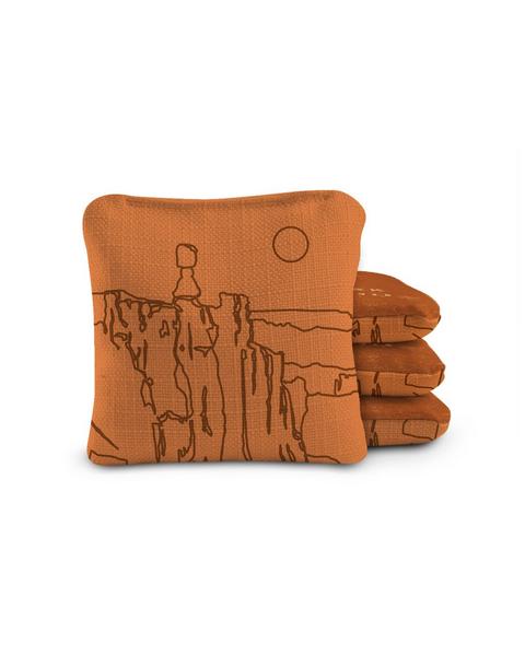 Dual-Sided Cornhole Bags | Bryce Canyon Burnt Orange