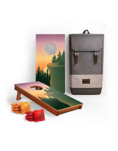 Travel Cornhole Set 1ft x 2ft | Cliff View
