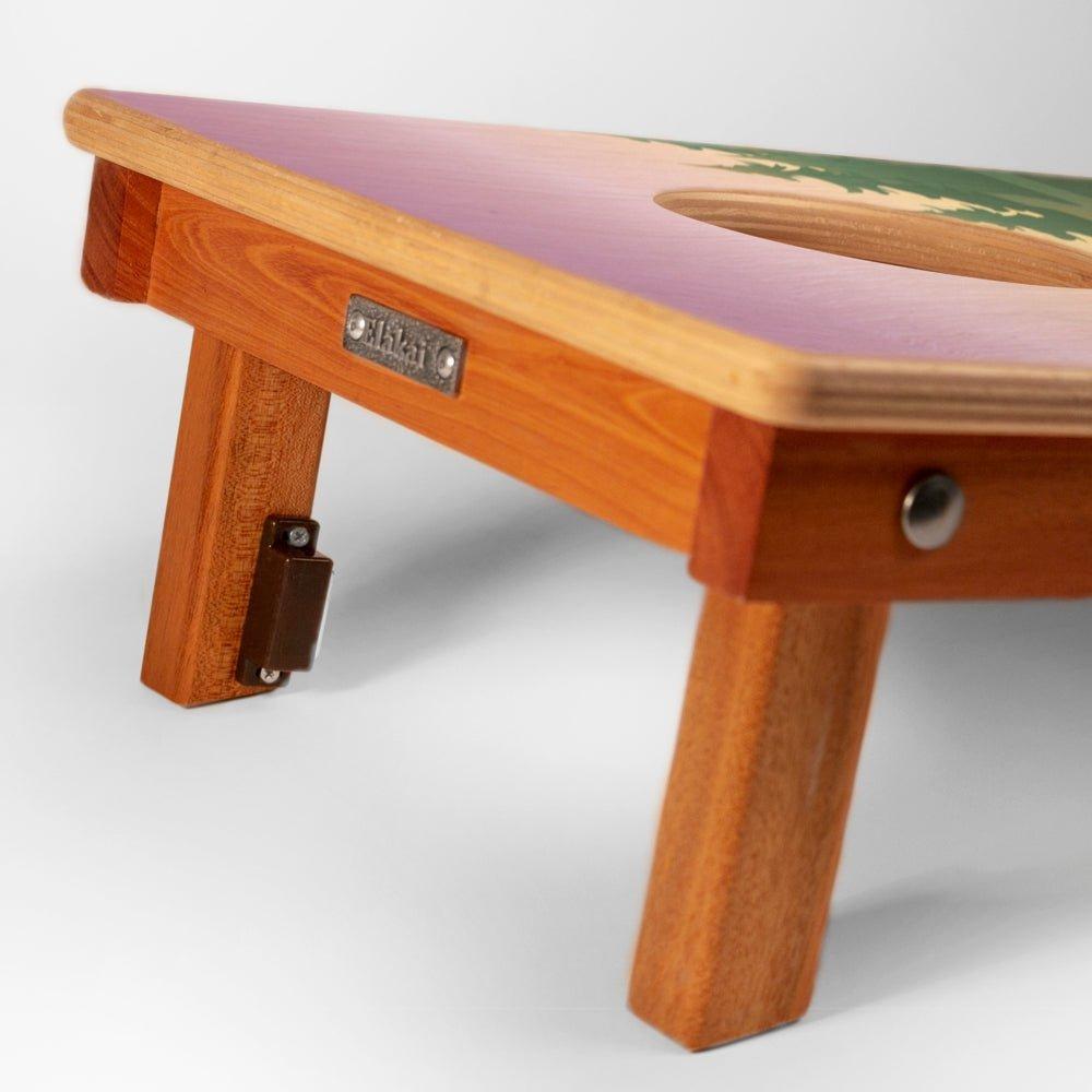 Travel Cornhole Set 1ft x 2ft | Cliff View image number 2