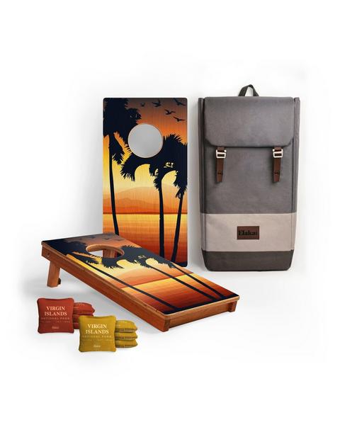 Travel Cornhole Set 1ft x 2ft | Virgin Islands