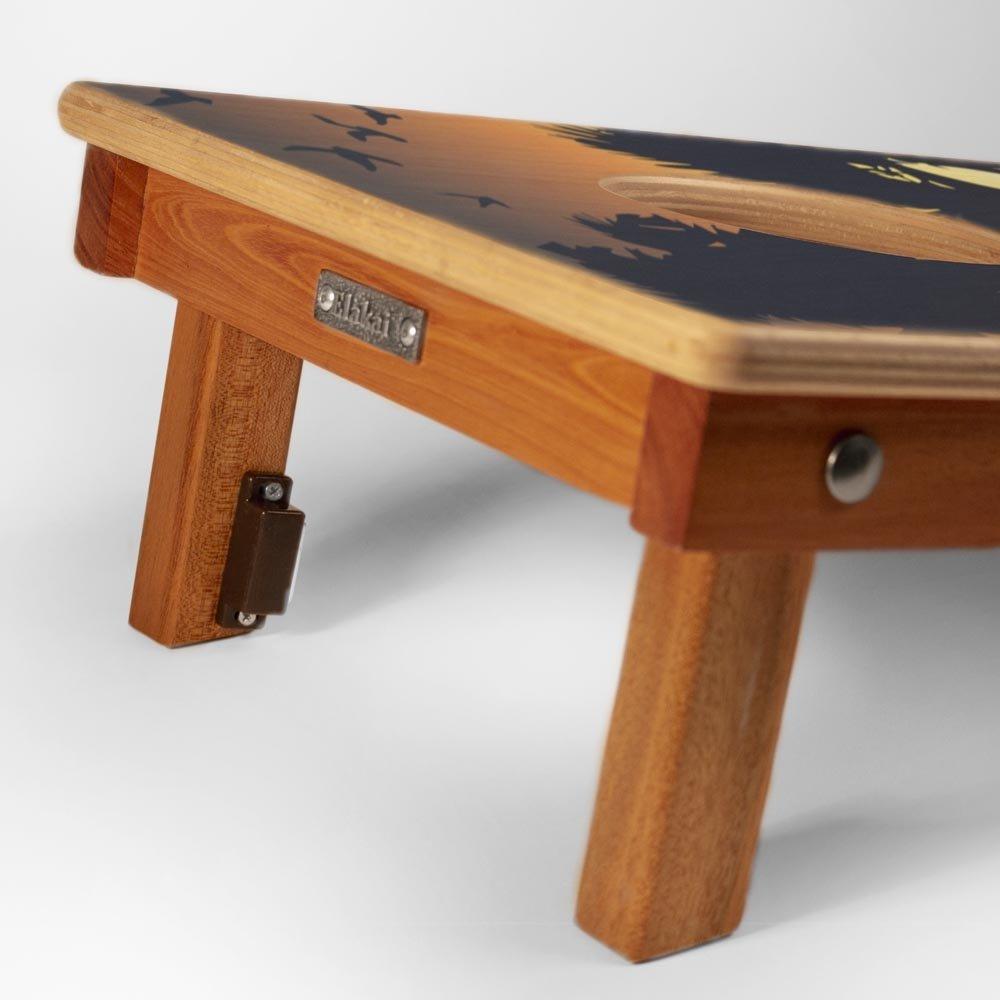 Travel Cornhole Set 1ft x 2ft | Virgin Islands image number 2