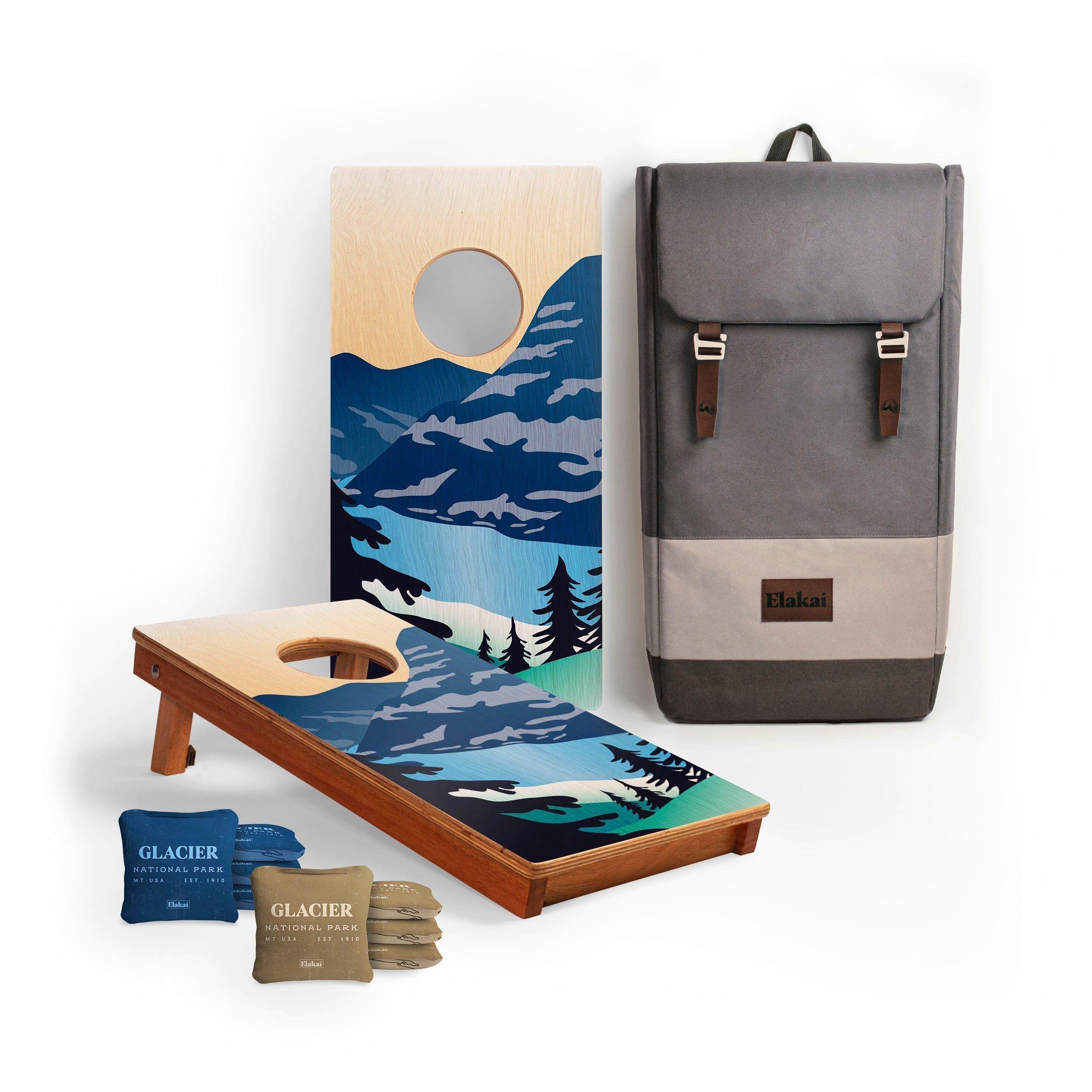 Travel Cornhole Set 1ft x 2ft | Glacier