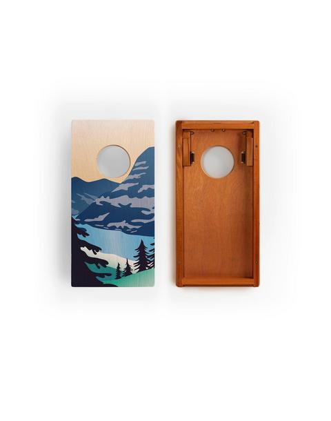 Travel Cornhole Set 1ft x 2ft | Glacier
