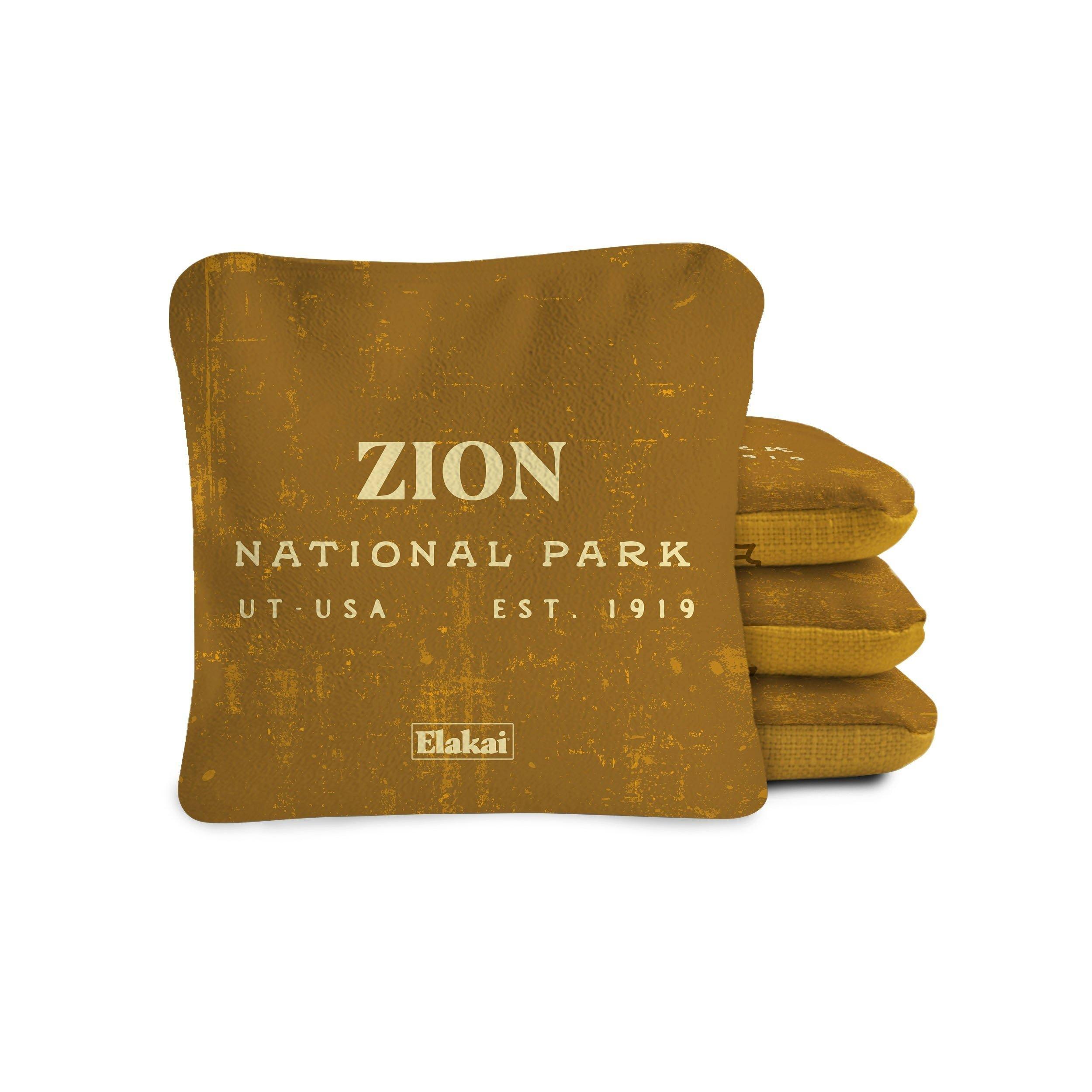 Dual-Sided Cornhole Bags | Zion Gold