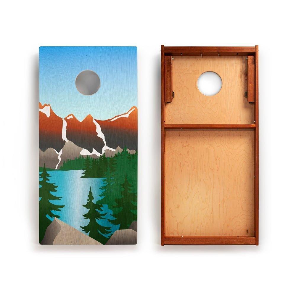 Classic Cornhole Set 2ft x 4ft | Rocky Mountains image number 1