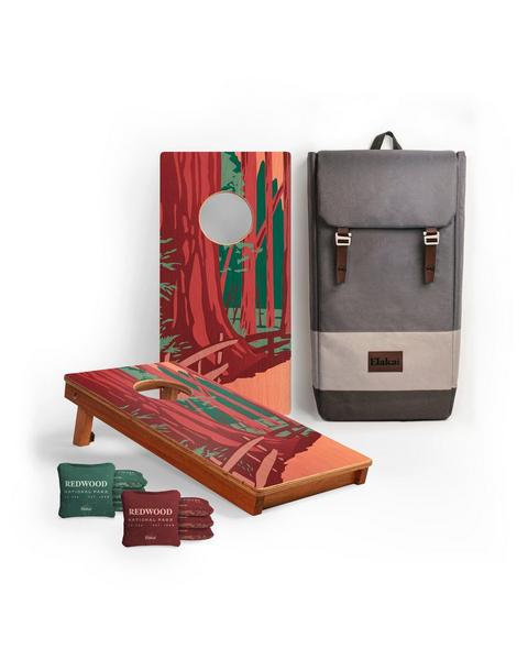 Travel Cornhole Set 1ft x 2ft | Redwoods