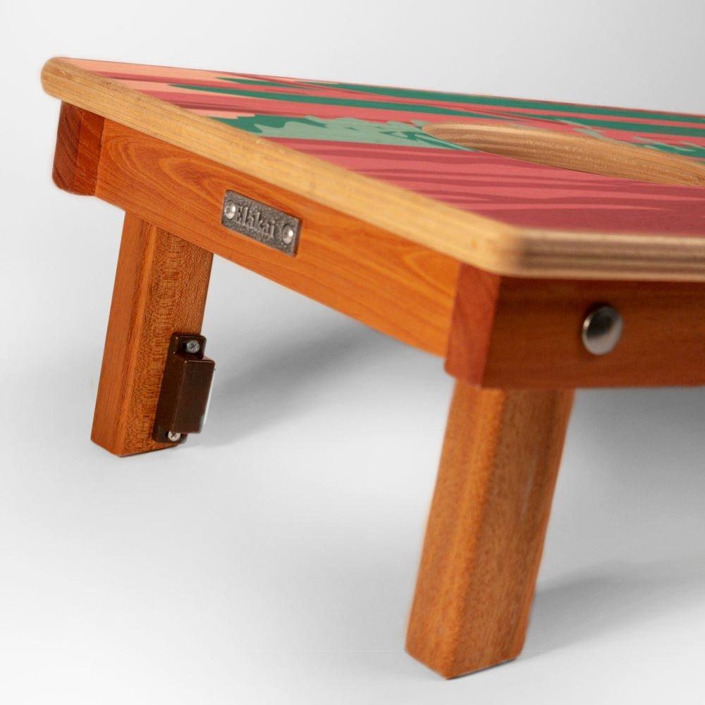 Travel Cornhole Set 1ft x 2ft | Redwoods image number 2